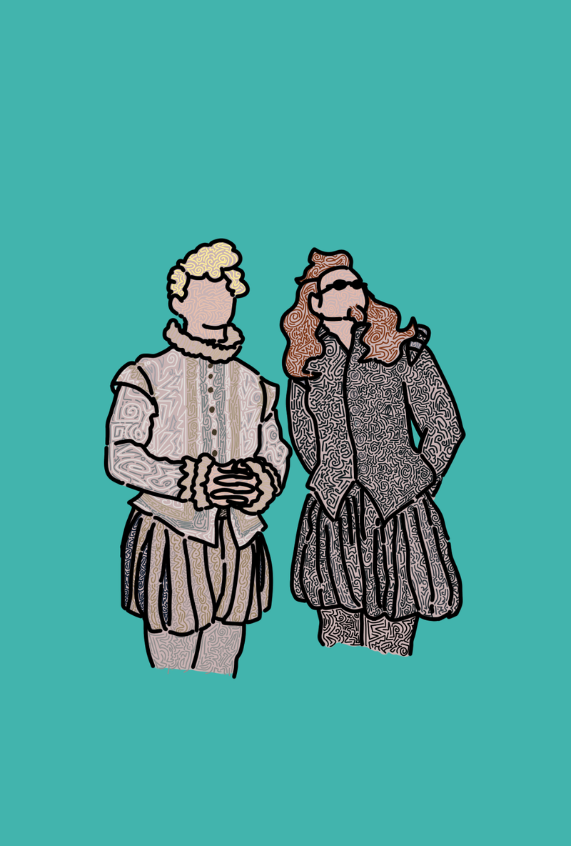 Digital Art of Good Omens 
