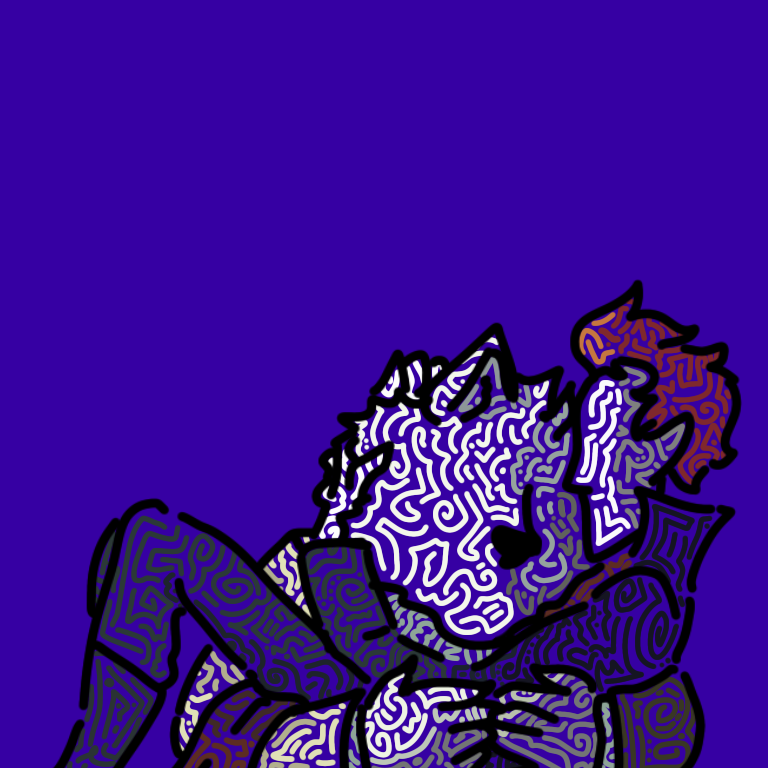 Digital Art of Good Omens 