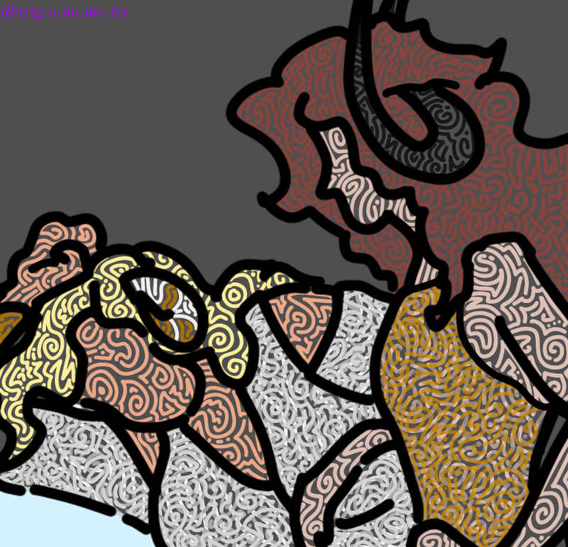 Digital Art of Good Omens 