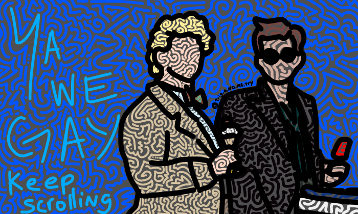 Digital Art of Good Omens 