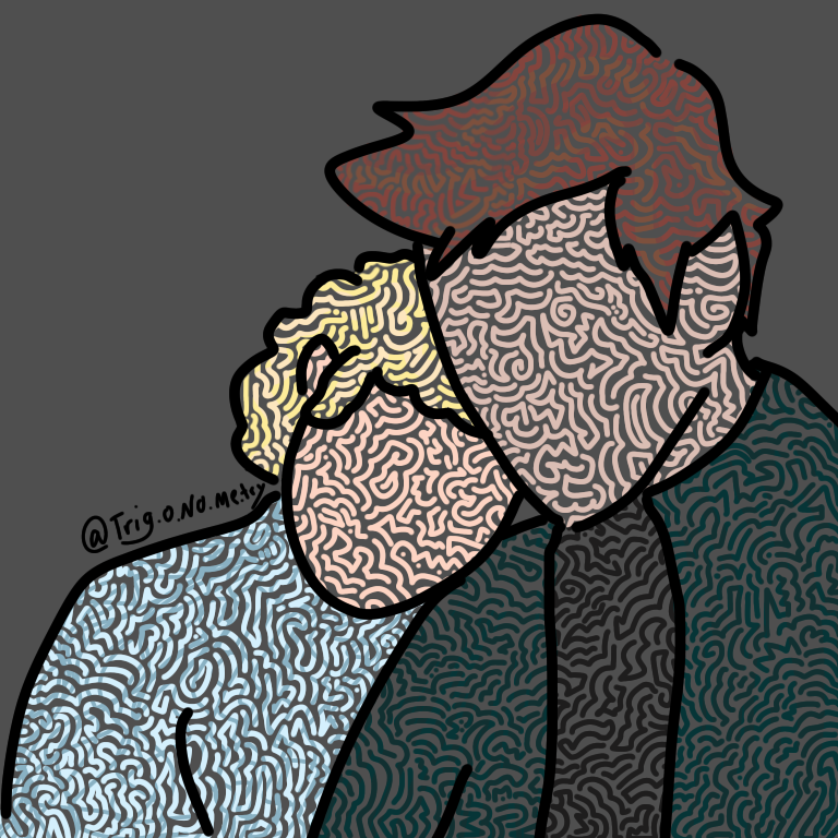 Digital Art of Good Omens 