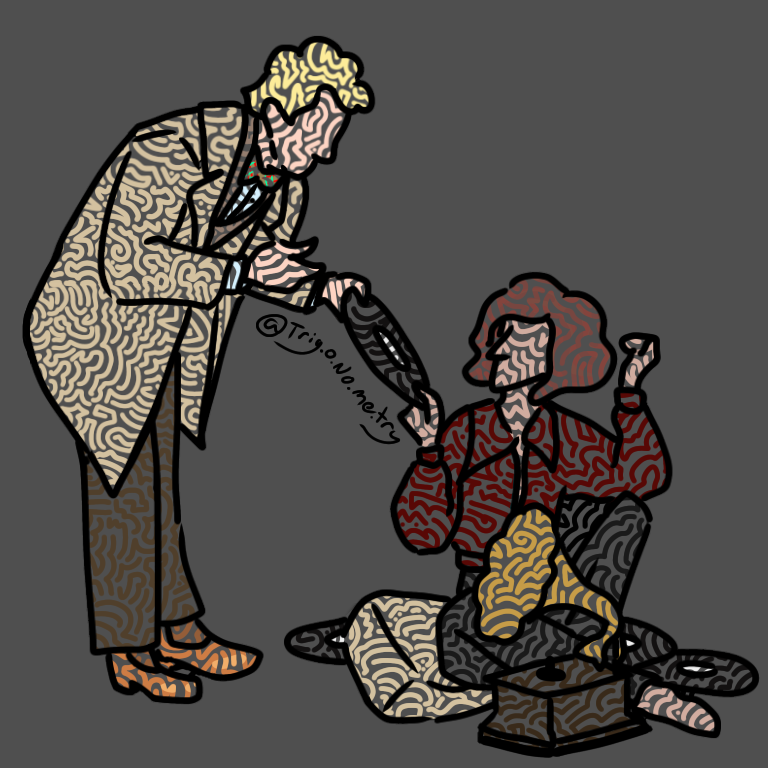 Digital Art of Good Omens 