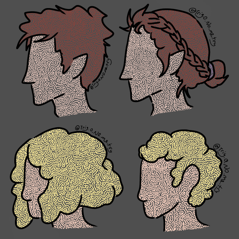 Digital Art of Good Omens 