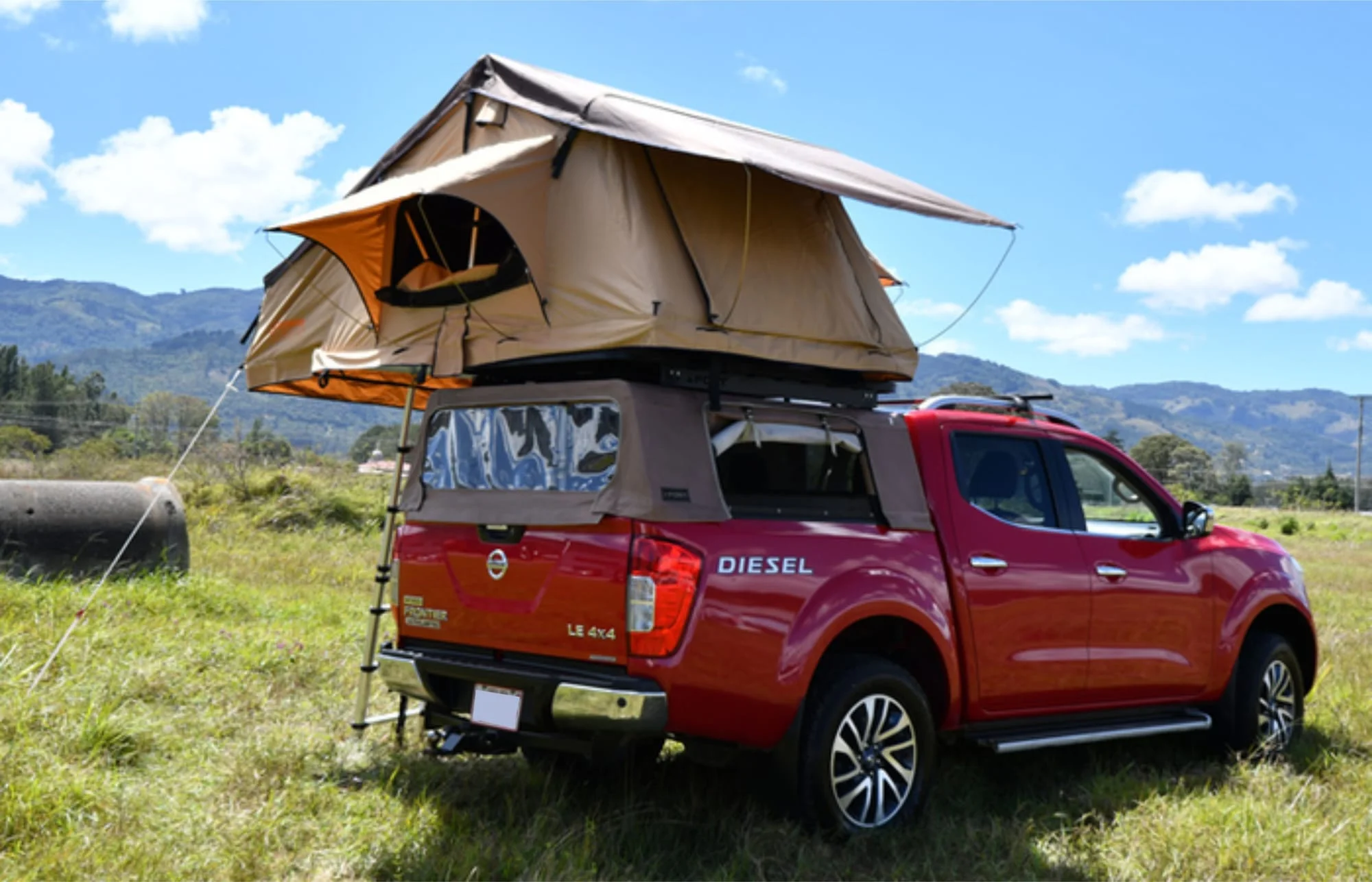 Carpa tipo glamping