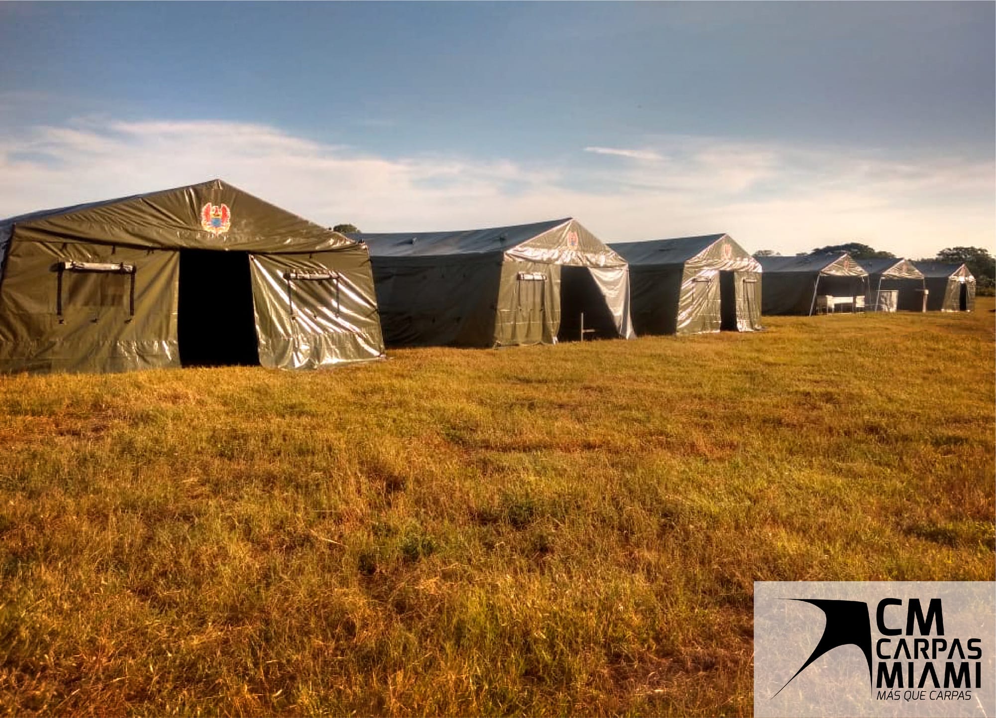 Carpa para campamento 2 aguas