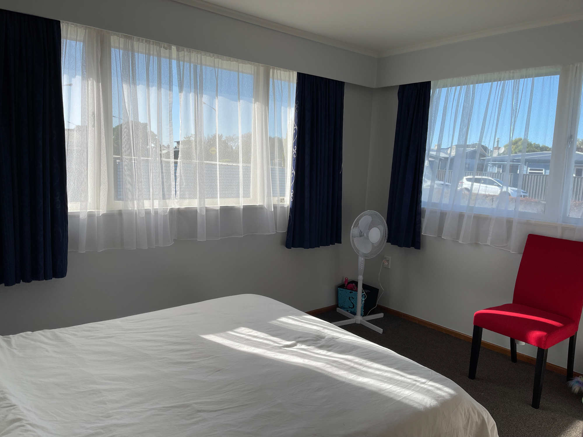 Sunny open home with 3 bedrooms and office