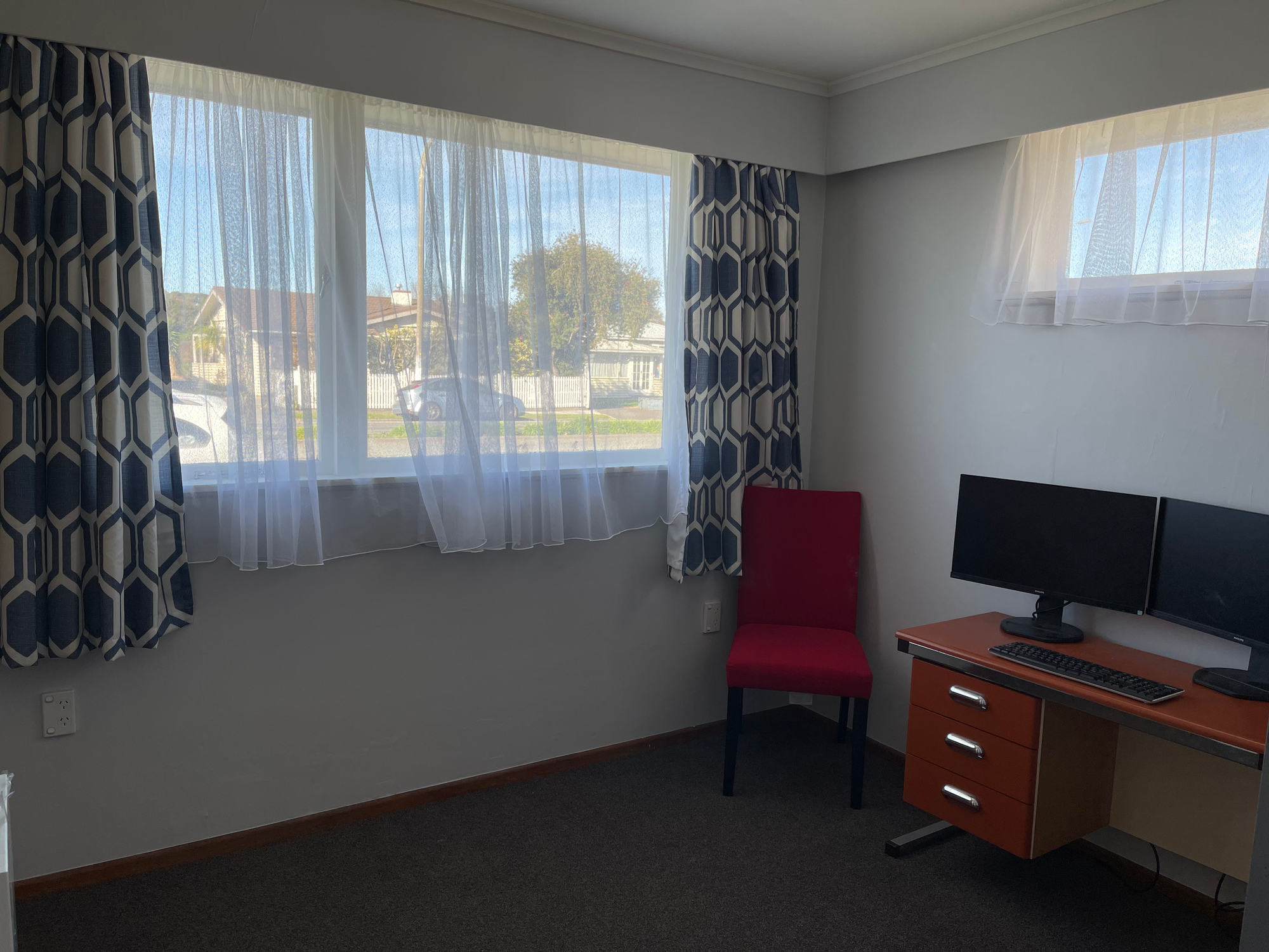 Sunny open home with 3 bedrooms and office