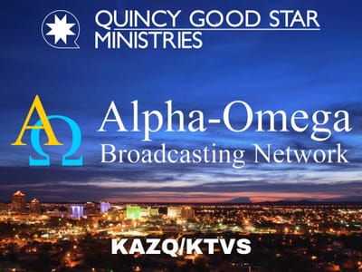 QGSM ALPHA OMEGA BROADCASTING TV BROADCAST image