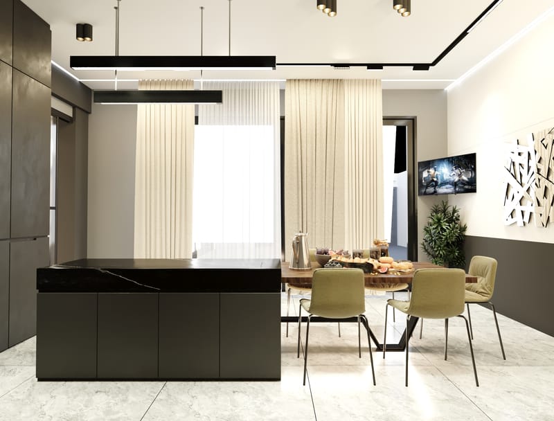 RESIDENTIAL APARTMENT IN RUSTAVELI AVENUE