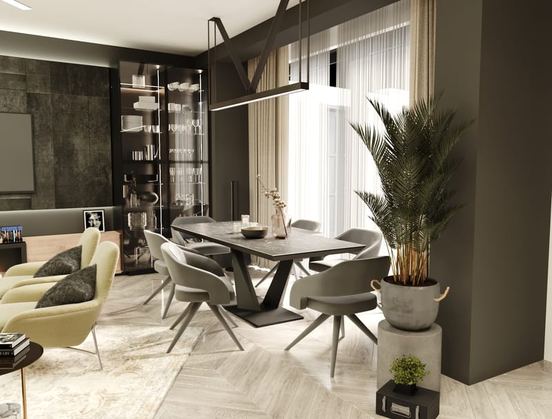 RESIDENTIAL APARTMENT IN RUSTAVELI AVENUE