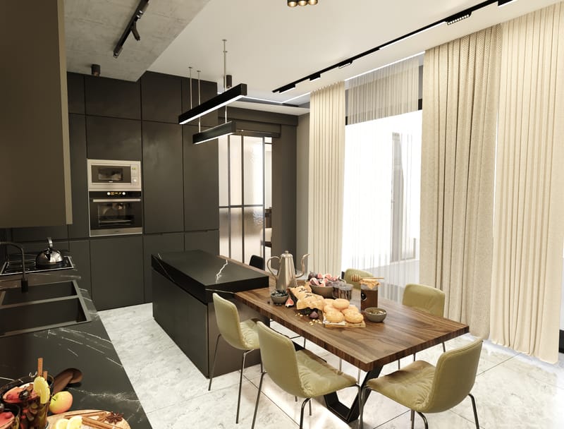 RESIDENTIAL APARTMENT IN RUSTAVELI AVENUE