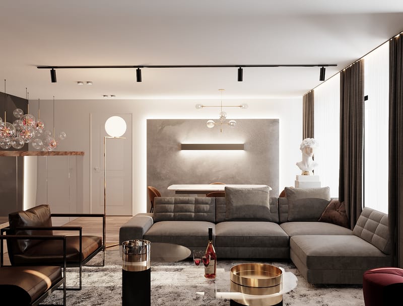 RESIDENTIAL HOUSE IN TERRASSA GROUP - AM Interior Studio