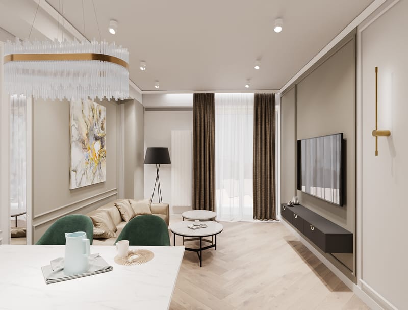 RESIDENTIAL APARTMENT ON NUTSUBIDZE 