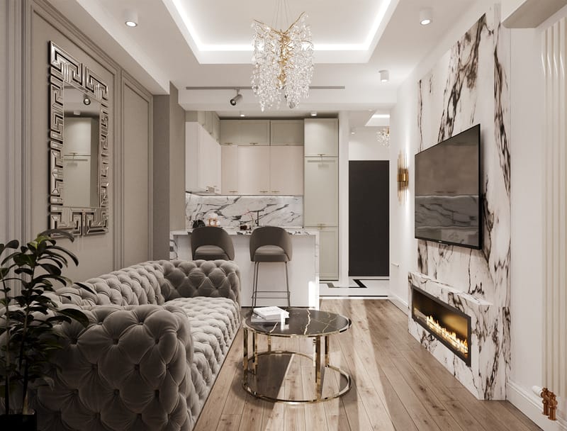 RESIDENTIAL HOUSE ON TAMARASHVILI STREET - AM Interior Studio