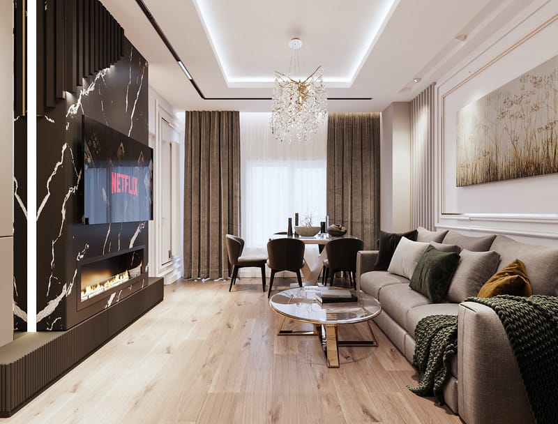 RESIDENTIAL APARTMENT ON ERISTAVI STREET 