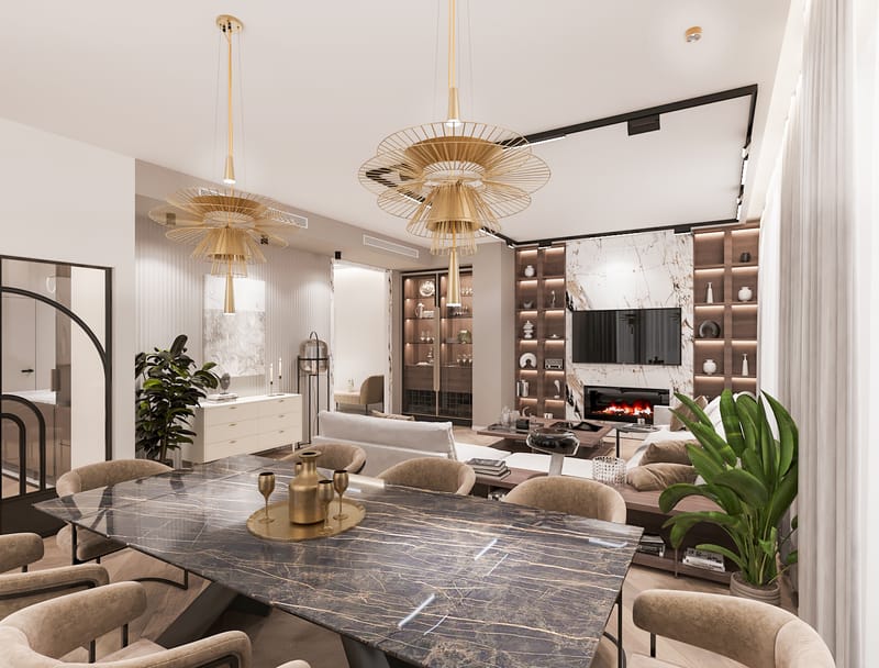 RESIDENTIAL APARTMENT IN KRTSANISI 