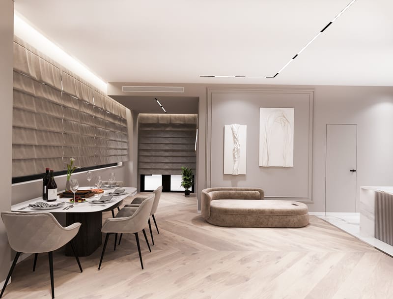 RESIDENTIAL APARTMENT IN KRTSANISI 