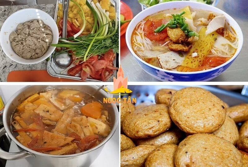 Cách nấu bún chả cá Đà Nẵng chuẩn ngon tại gia