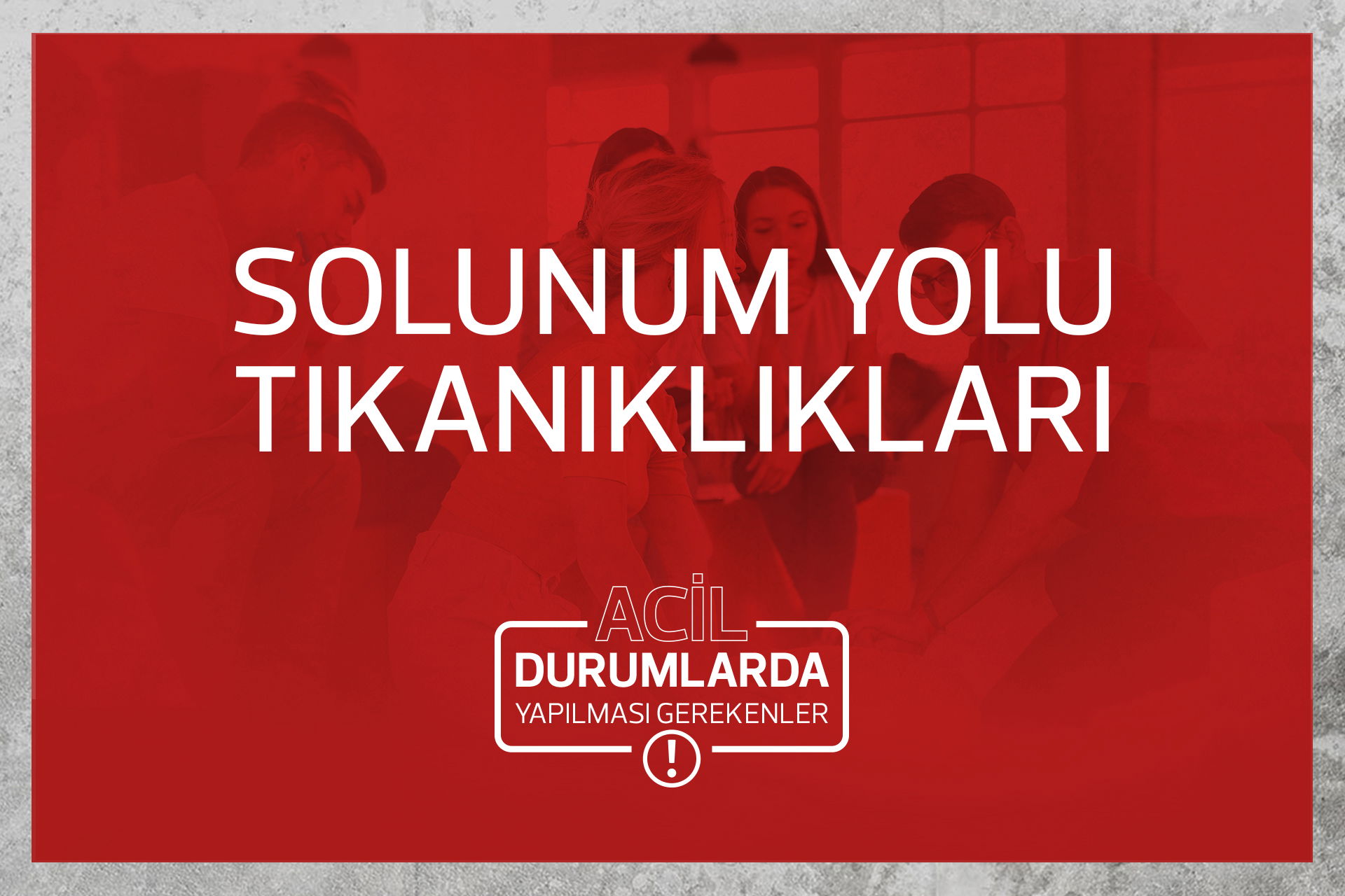 SOLUNUM YOLU TIKANIKLIKLARI