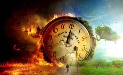 Daniel's Great vision.   Daniel 10:8-13