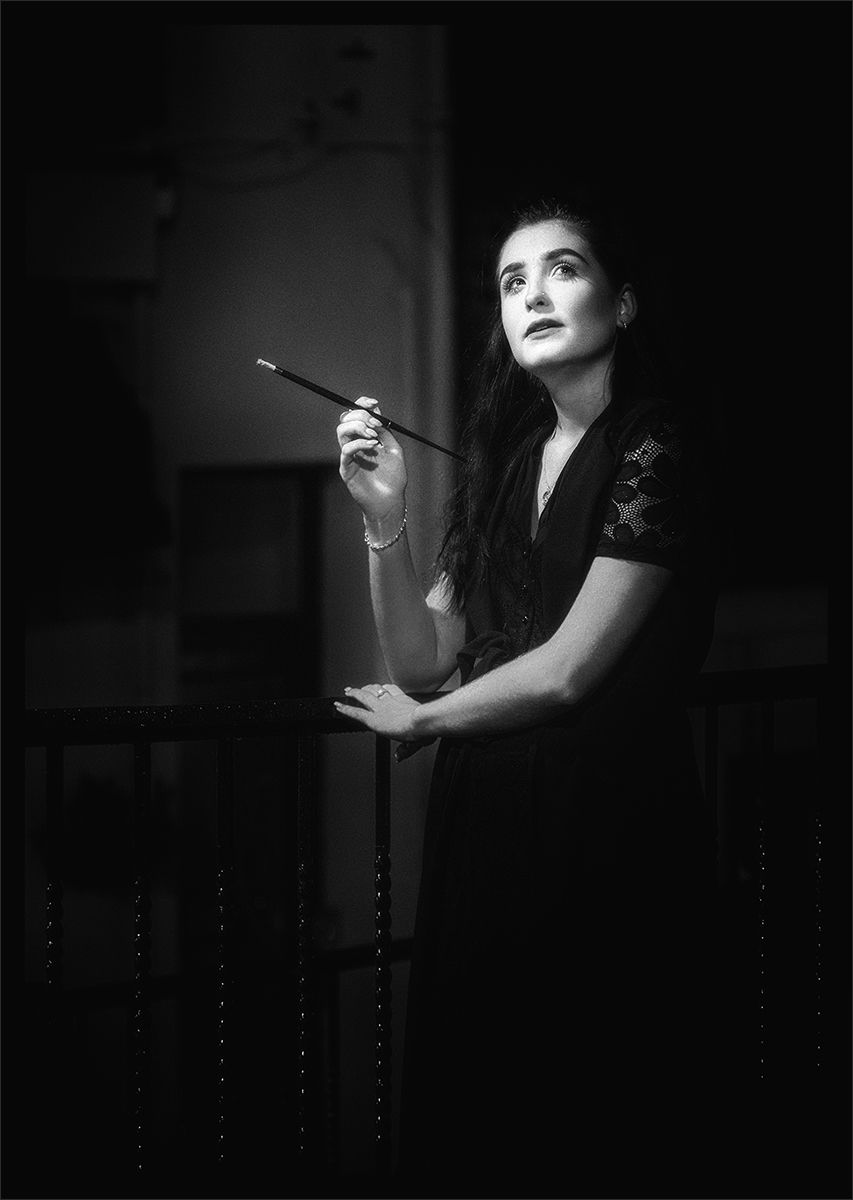 Camille by Lamplight