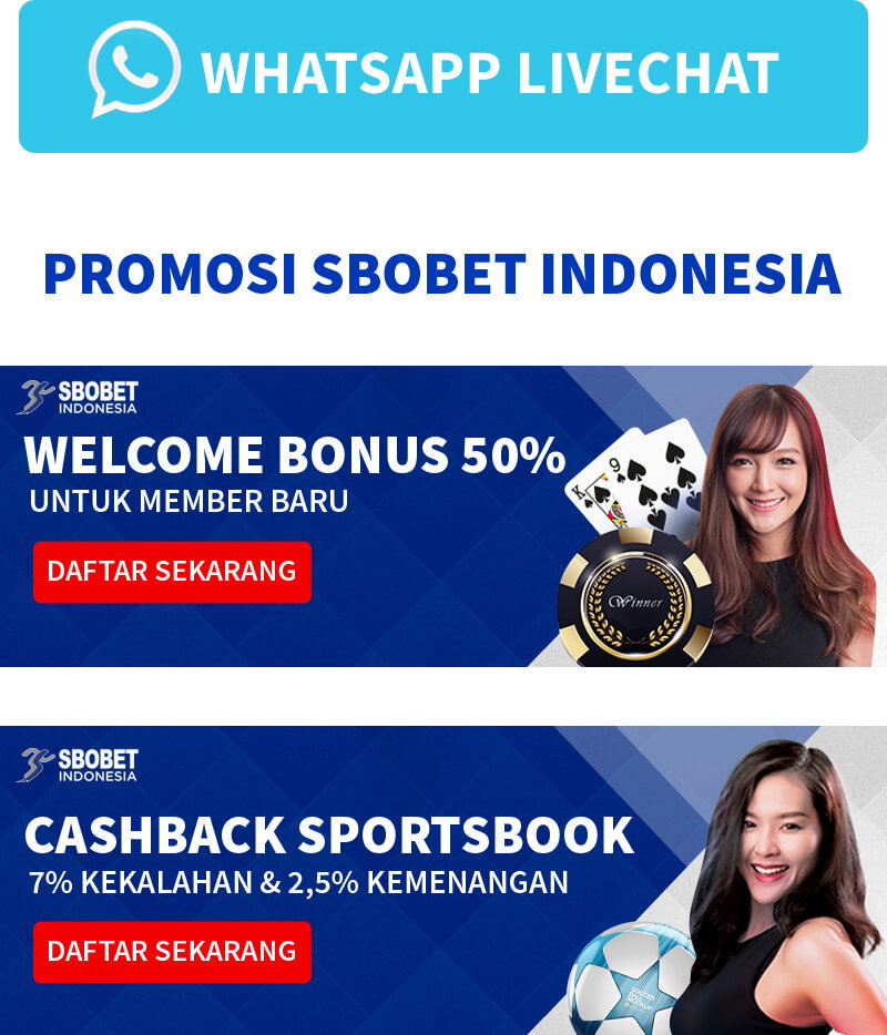 Welcome Bonus 50% dan Cashback Sportsbook