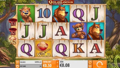 Goldilocks and the Wild Bears Game Slot