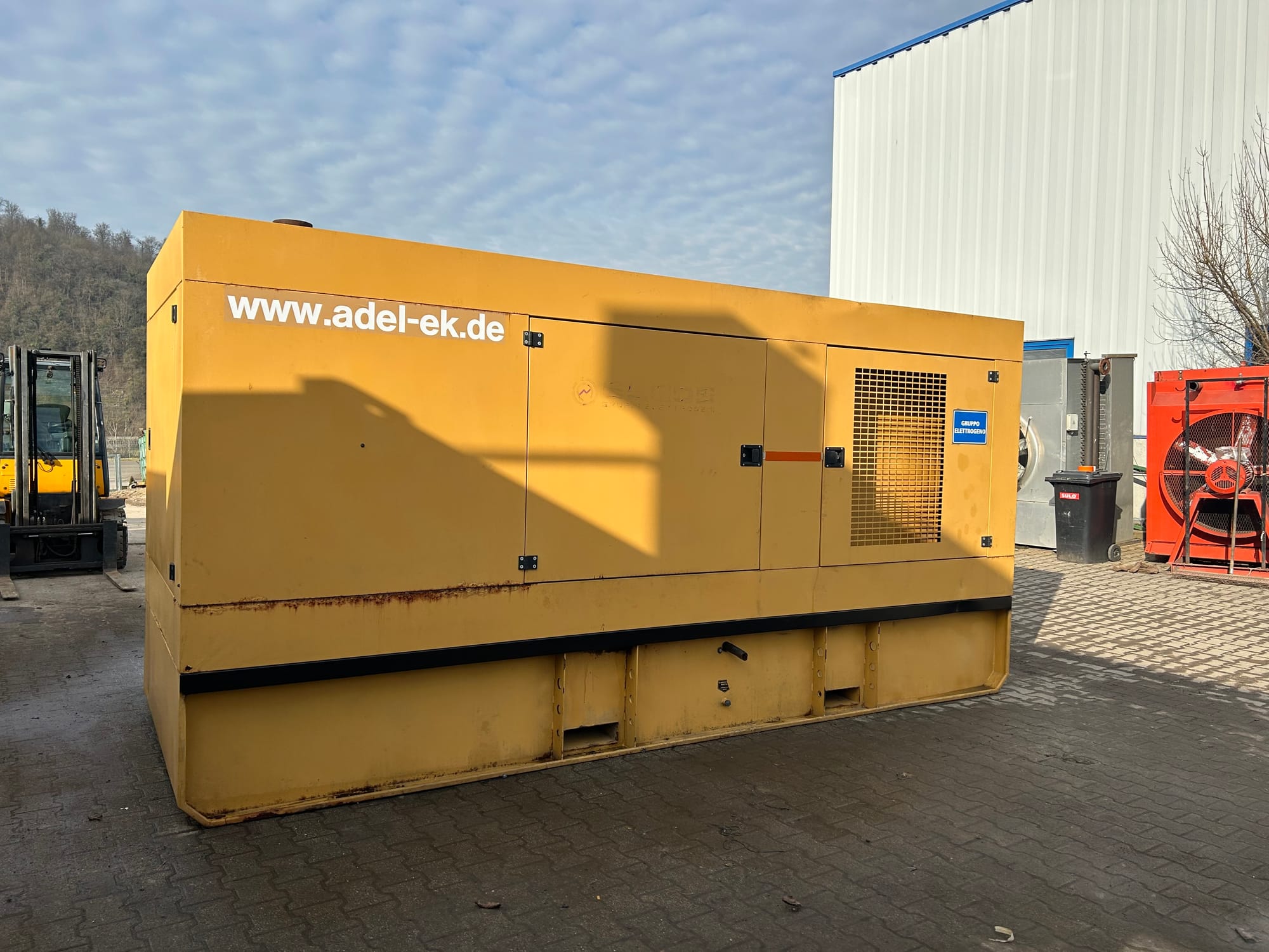 Volvo 570 KVA Stromaggregat BHKW Notstromaggregat Stromerzeuger