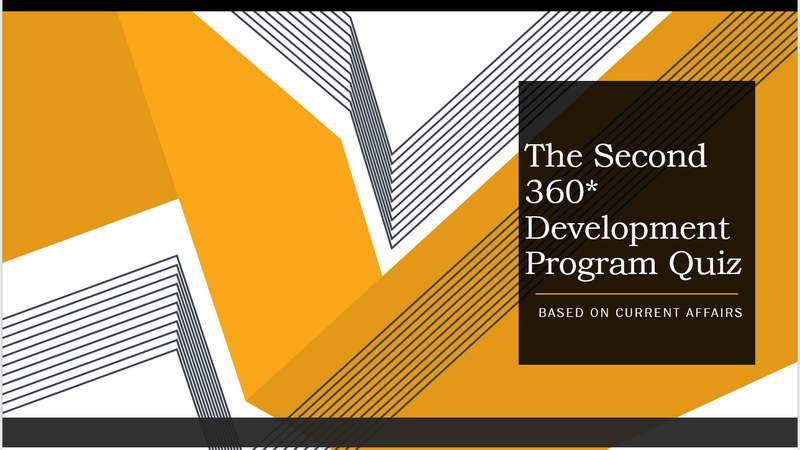 The Second Current Affairs Quiz