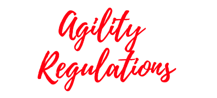 Agility, Flyball & Rally Regulations