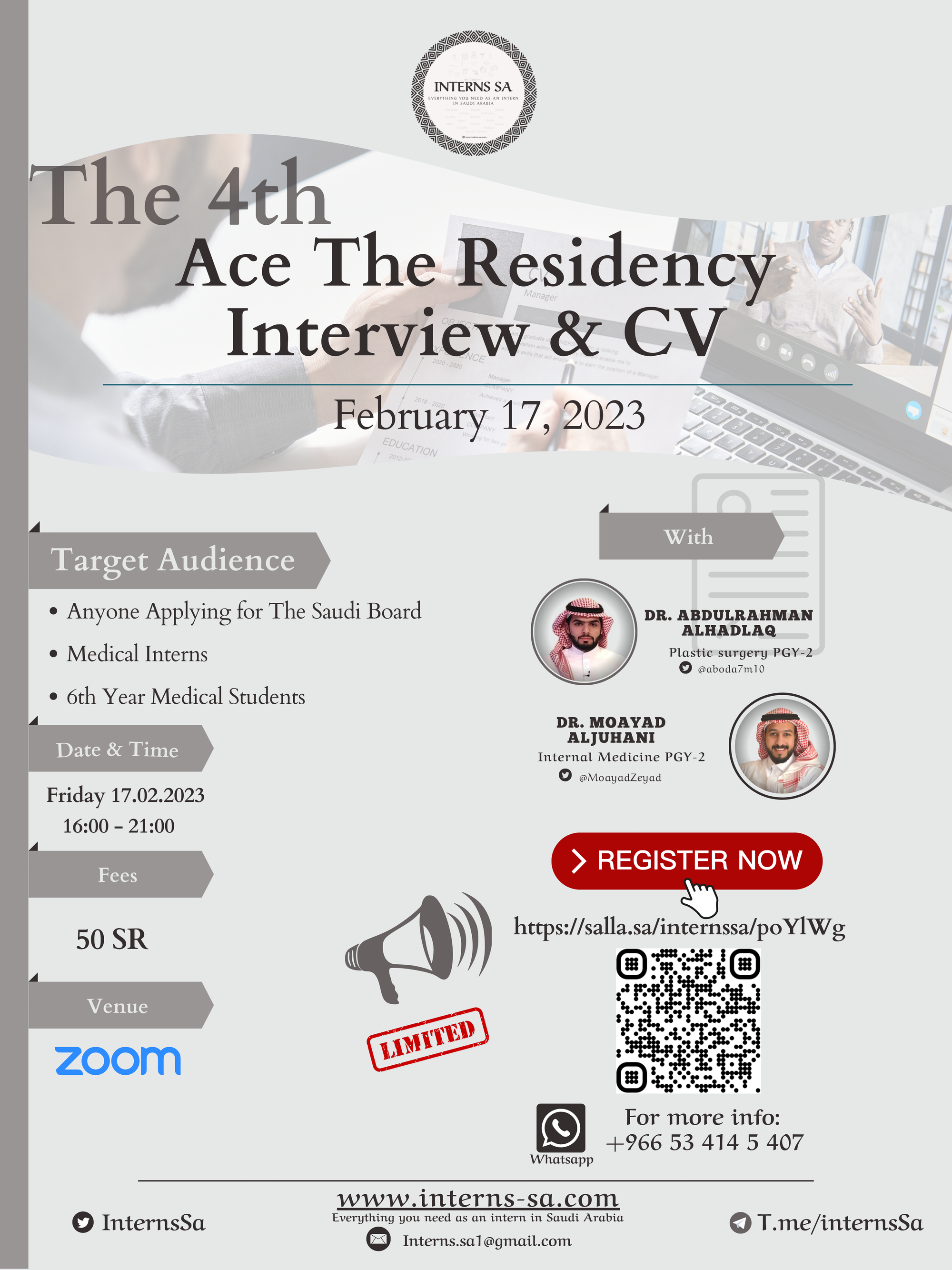 Ace The Residency Interview & CV