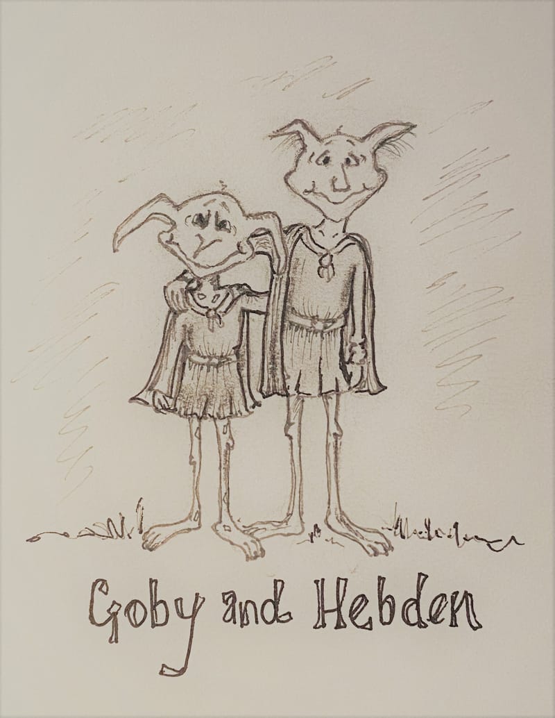 Some of my favourite characters in my book!