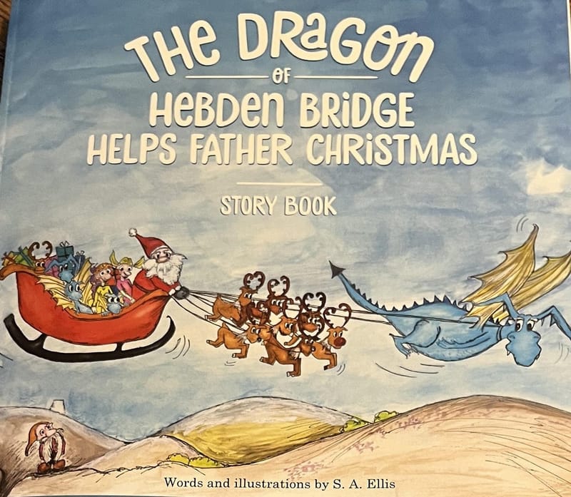 The Dragon of Hebden Bridge helps Father Christmas - New Picture book available now