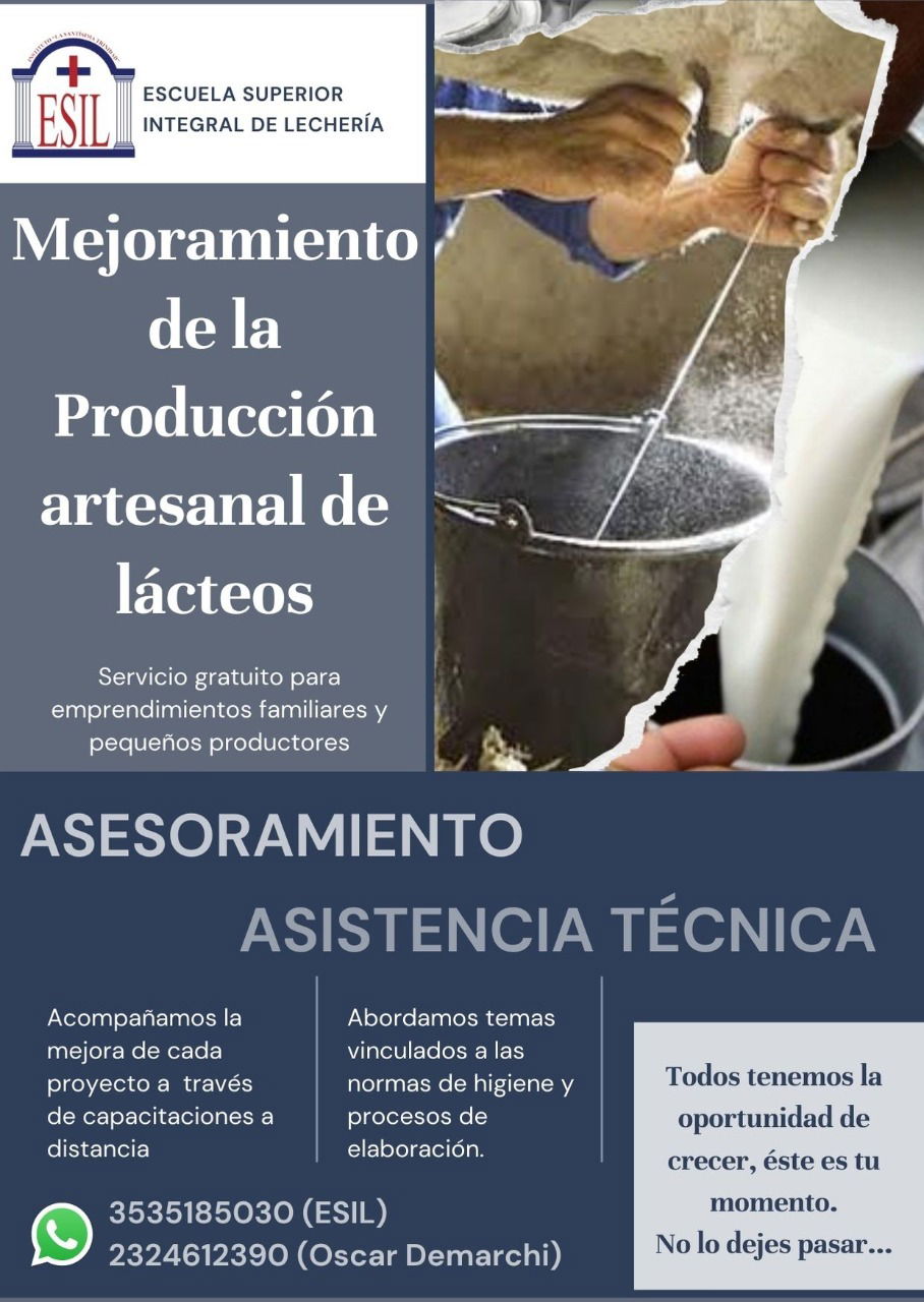 Mejoramiento de la producción artesanal de  lácteos