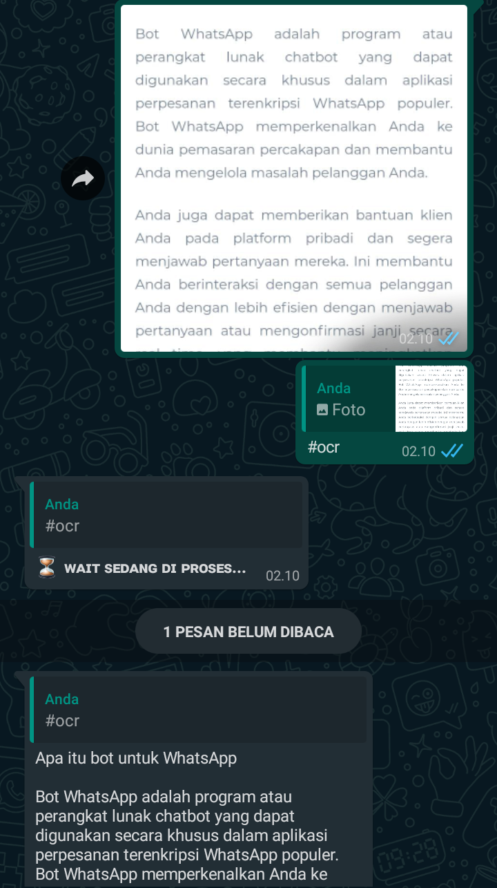 OCR Feature