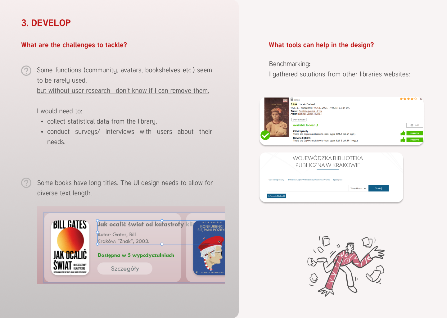 Mokotów Library on-line catalogue - redesign project