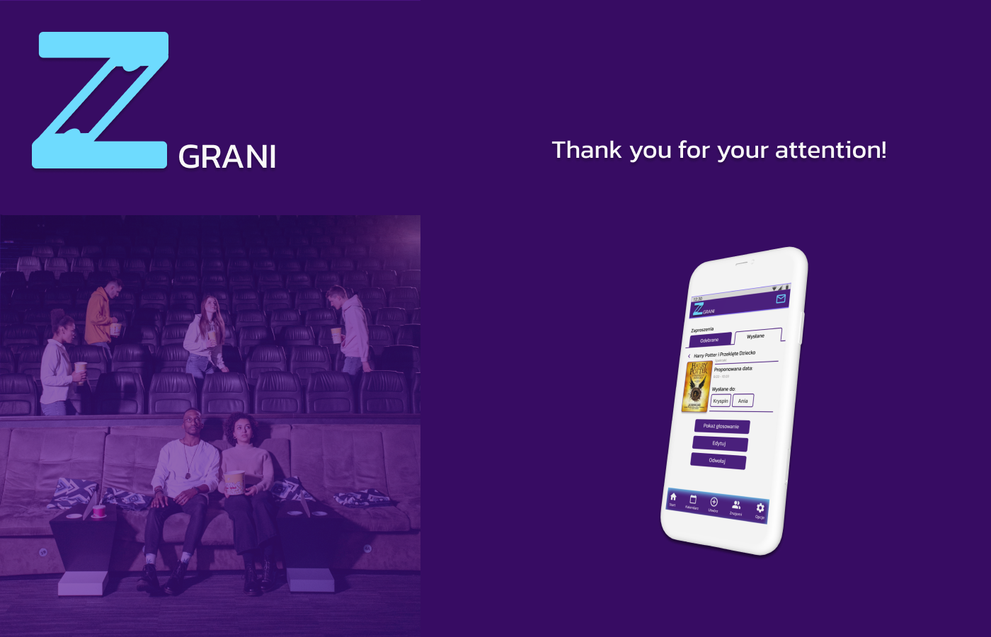 Zgrani - mobile app
