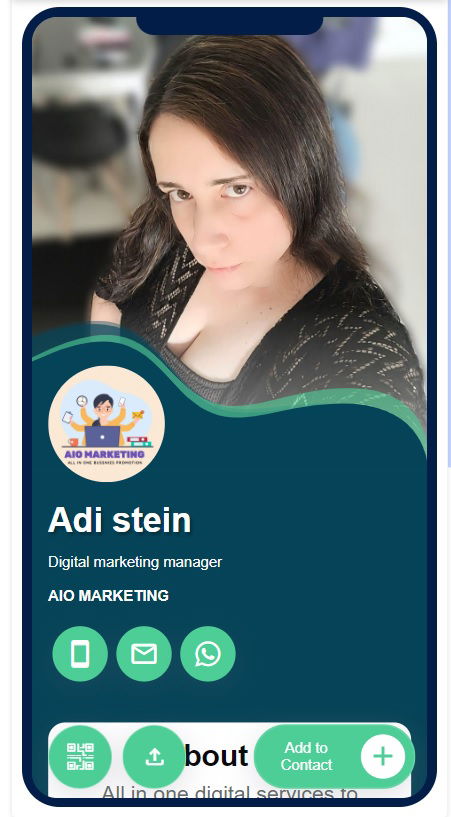 כרטיס ביקור דיגיטלי