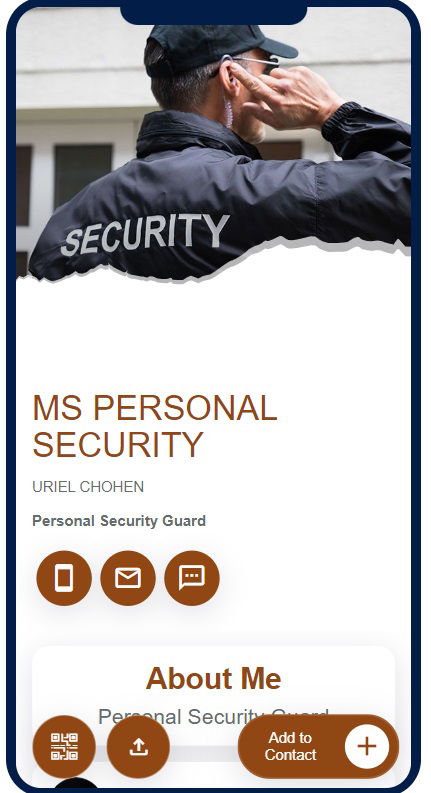 כרטיס ביקור דיגיטלי