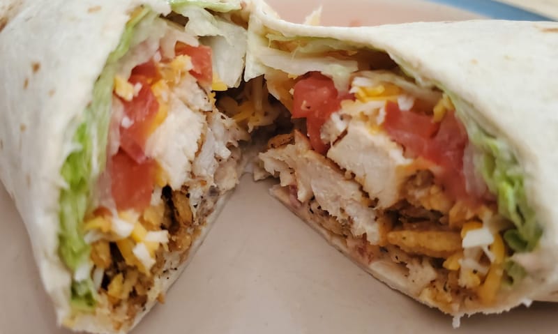 California Turkey Club Wrap