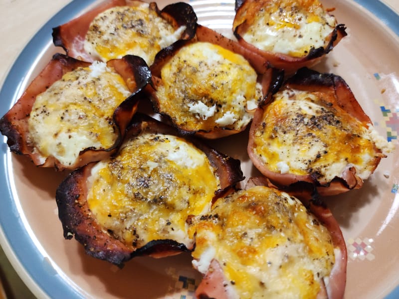 Ham & Cheese Egg Cups