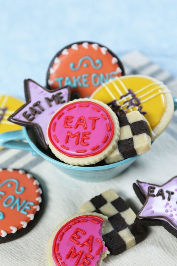 GALLETAS DE ALICIA EN EL PAÍS DE LAS MARAVILLAS