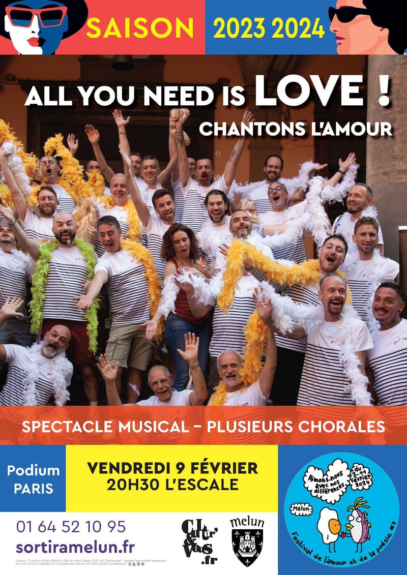 Podium Paris en ouverture du Festival de l’Amour de Melun