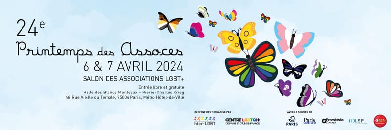 Rencontrez-nous au Printemps des Assoces LGBT+