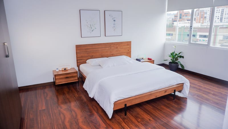 Fabricantes de muebles en Ecuador - camas de madera modernas