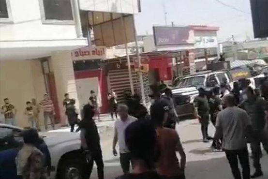 تظاهرات في واسط واطلاق نار في الهواء لتفريق المحتجين