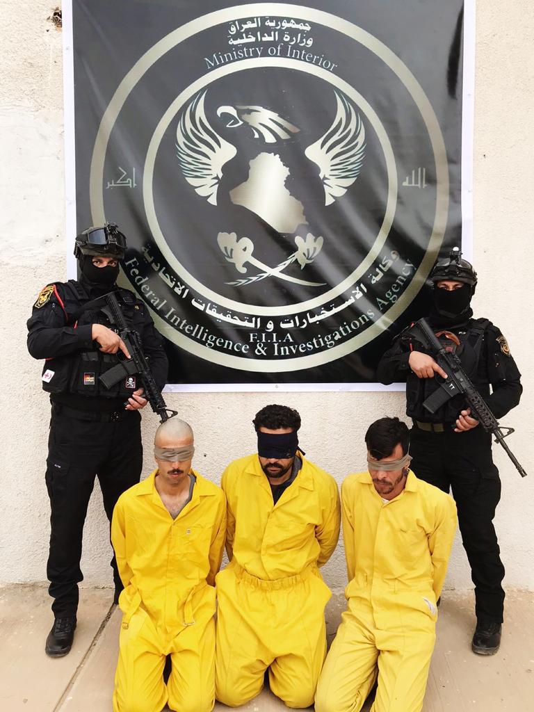 الاستخبارات تطيح بثلاثة من قيادي داعش في بغداد