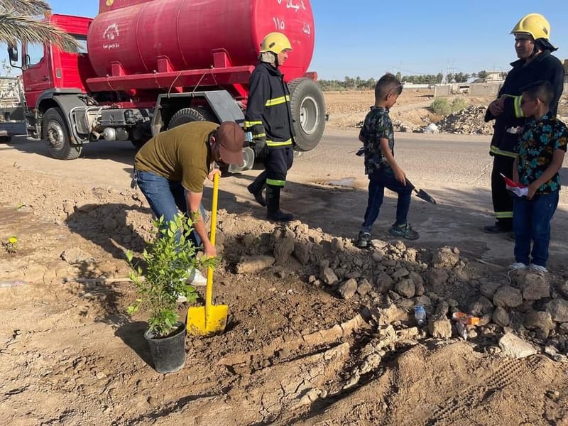 انطلاق حملة وطنية للتشجير في ميسان