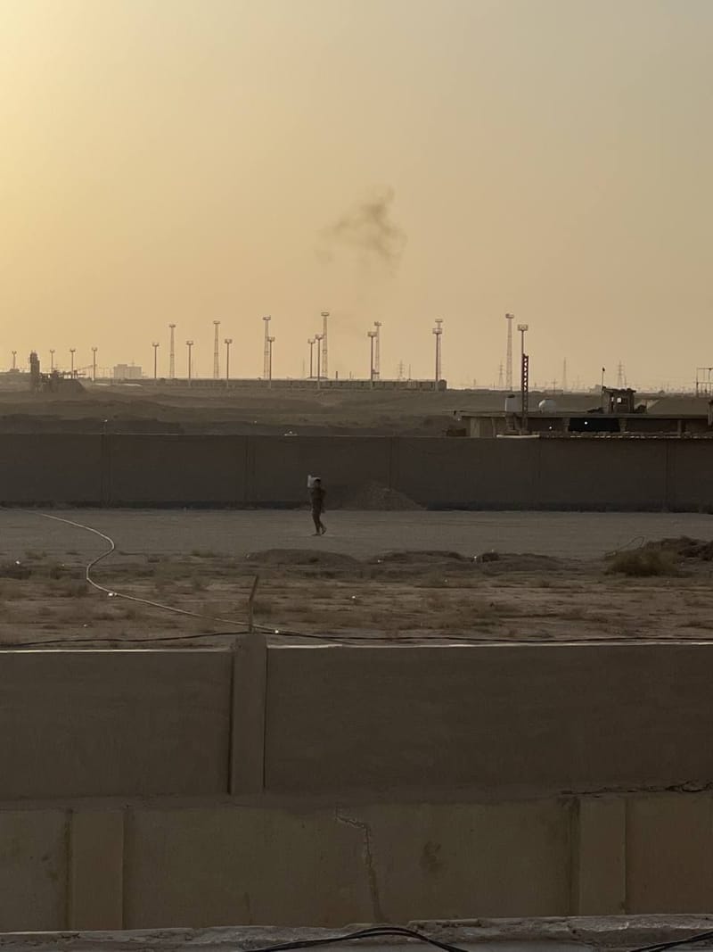 سقوط صاروخ على نقطة تابعة للحشد قرب الفلوجة