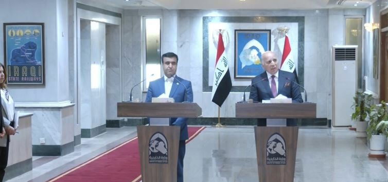 بغداد وطهران تناقشان التحديات المناخية وملف المياه وتتحدثان عن تعاون بشأن "الغبار"